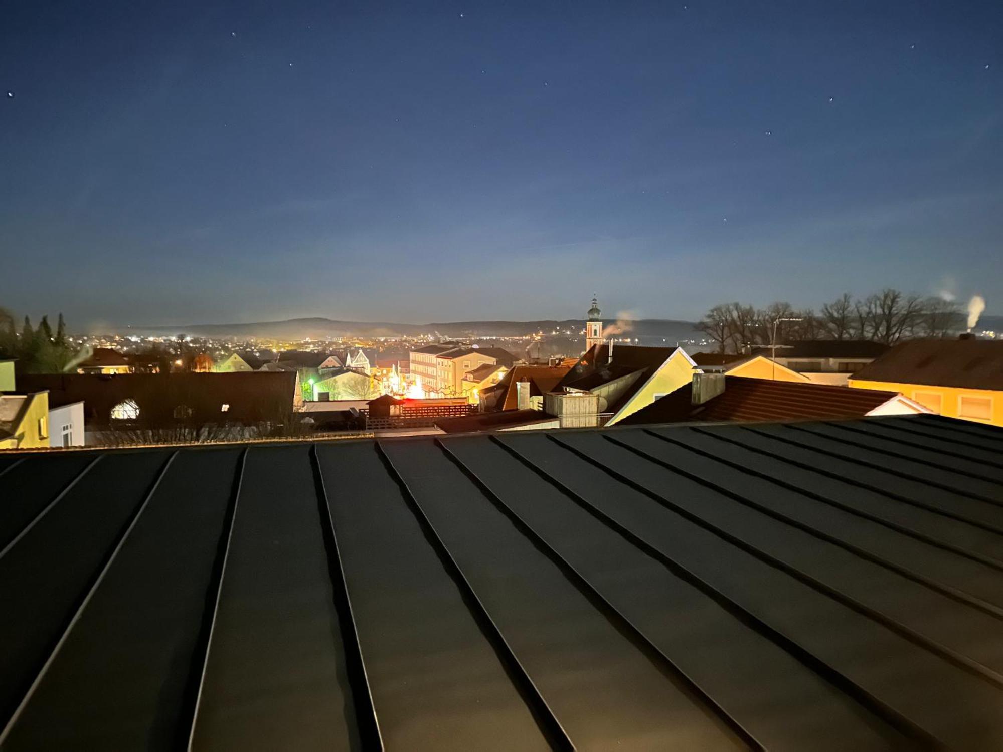 Luxus Loft Ueber Den Daechern Von Roding Buitenkant foto